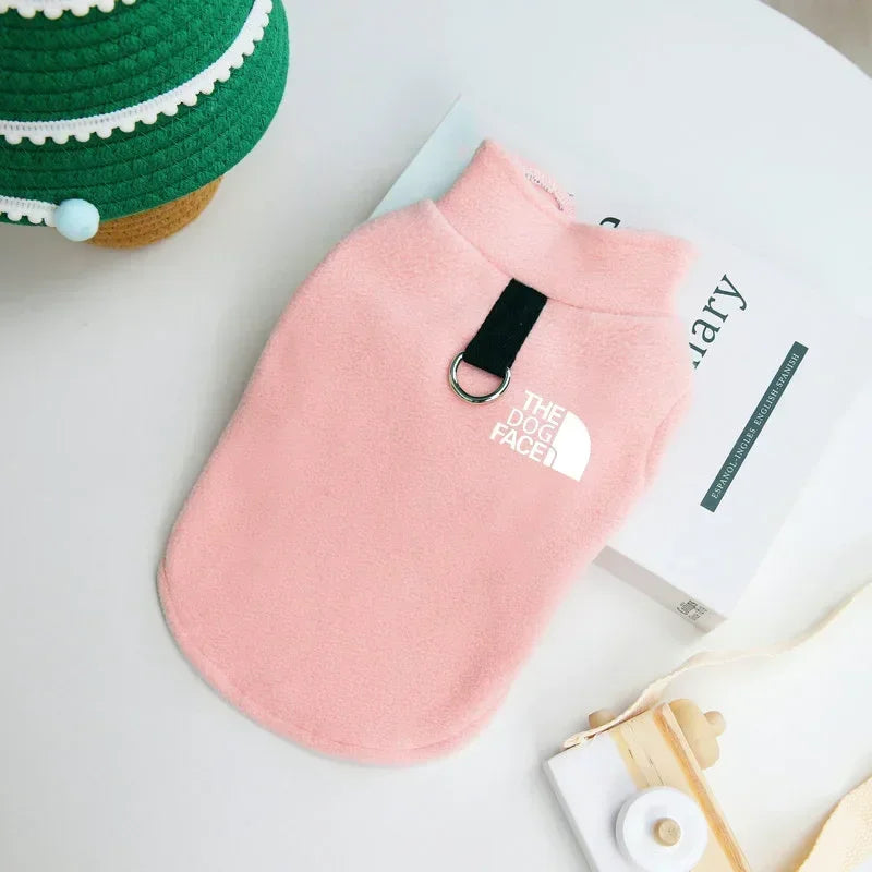Cozy Fleece Dog Sweater Vest
