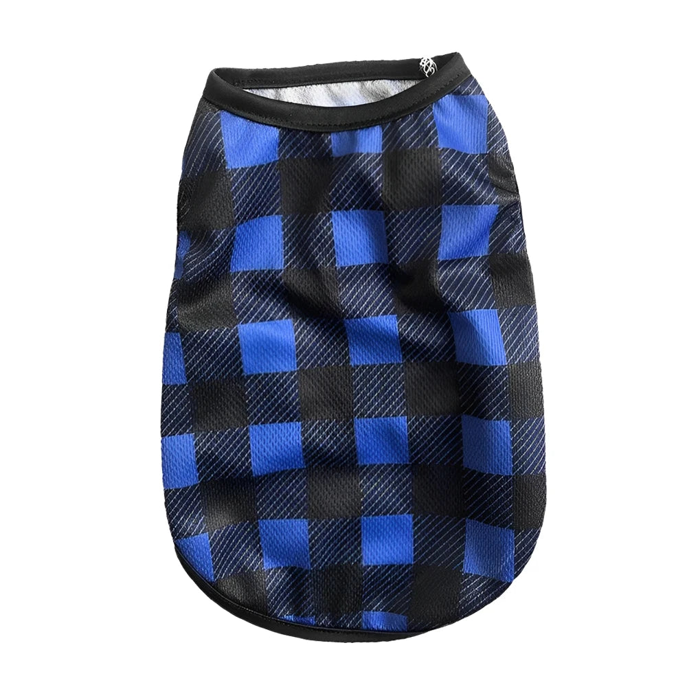 Plaid Summer Dog & Cat Vest