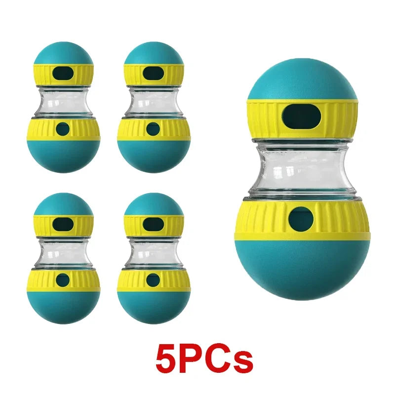 Interactive Treat Dispensing Dog Ball