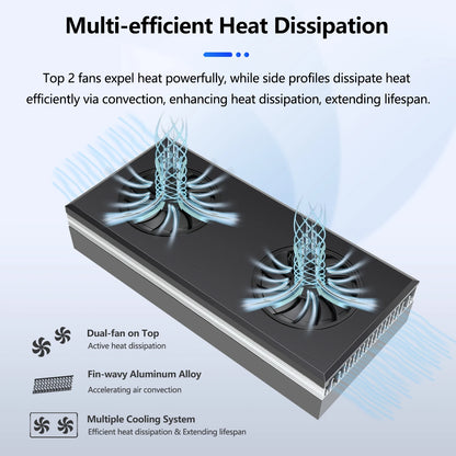 PopBloom RL180 180W Wi-Fi Reef Light Kit