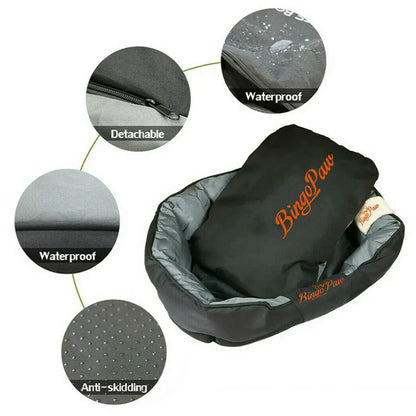 Waterproof Washable Sofa Dog Bed