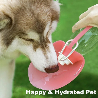 Portable 580ml Dog Water Bottle