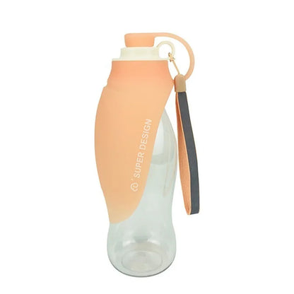 Portable 580ml Dog Water Bottle
