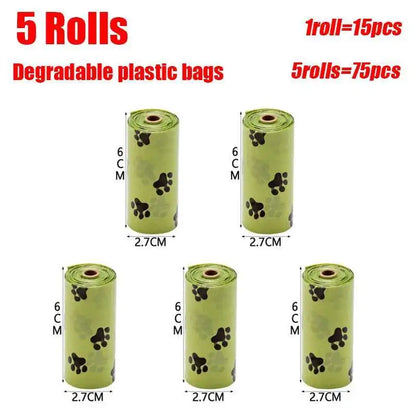 Dog Cleanup Scooper & Waste Bag Options