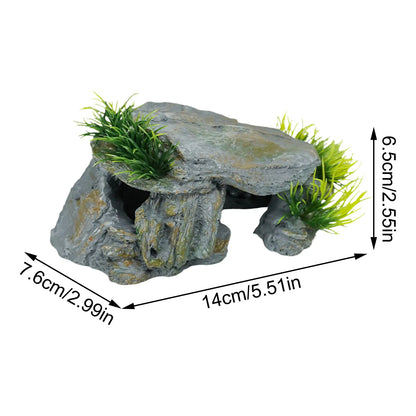 Aquarium Resin Cave Hide Rock