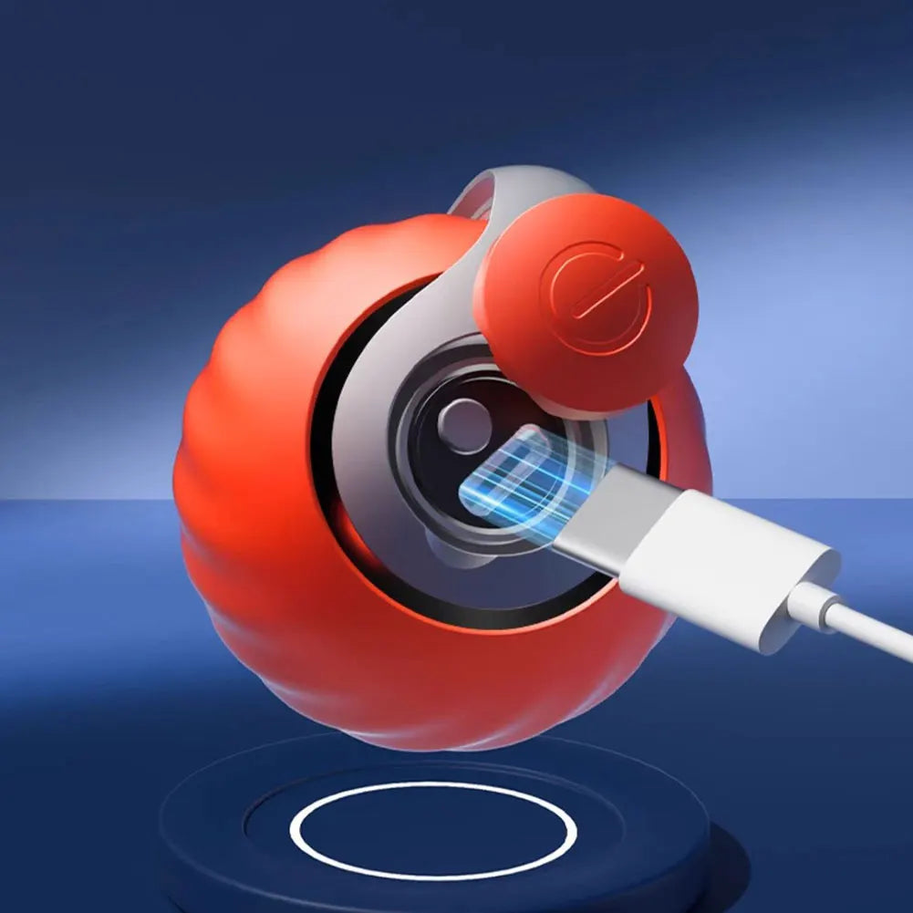 Automatic Moving Cat Toy Ball (USB Rechargeable)