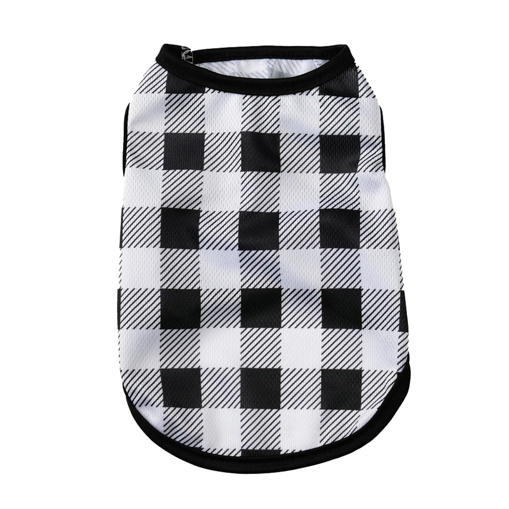 Plaid Summer Dog & Cat Vest