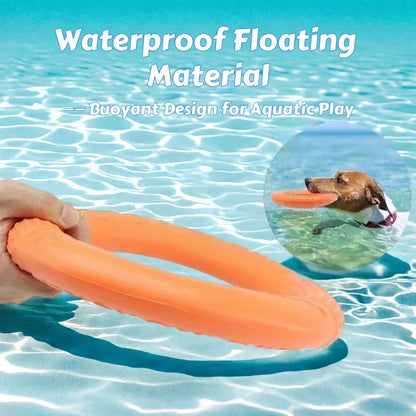 Floating Dog Tug Ring & Flying Disc