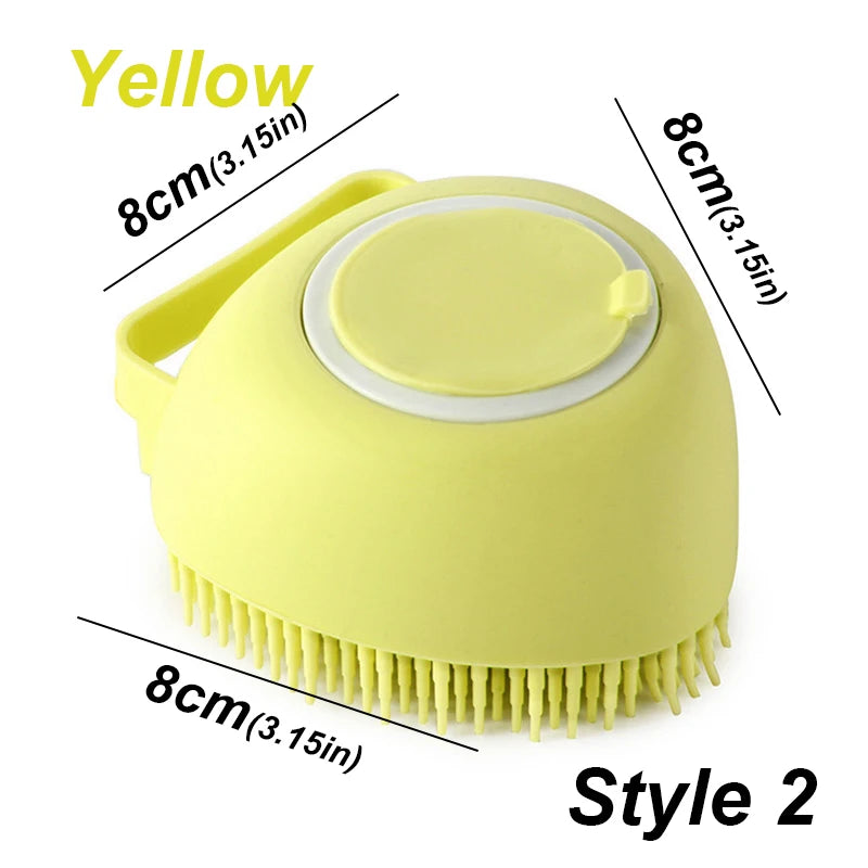 Soft Silicone Pet Bath Brush
