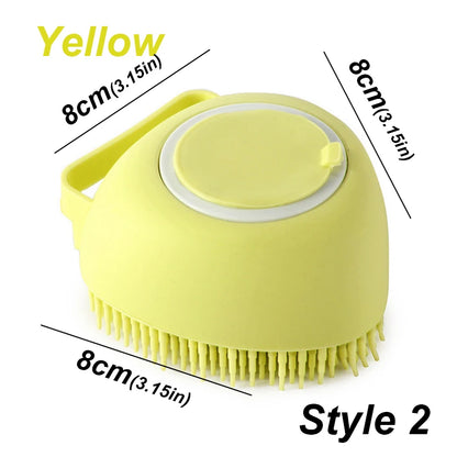 Soft Silicone Pet Bath Brush