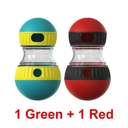 Interactive Treat Dispensing Dog Ball