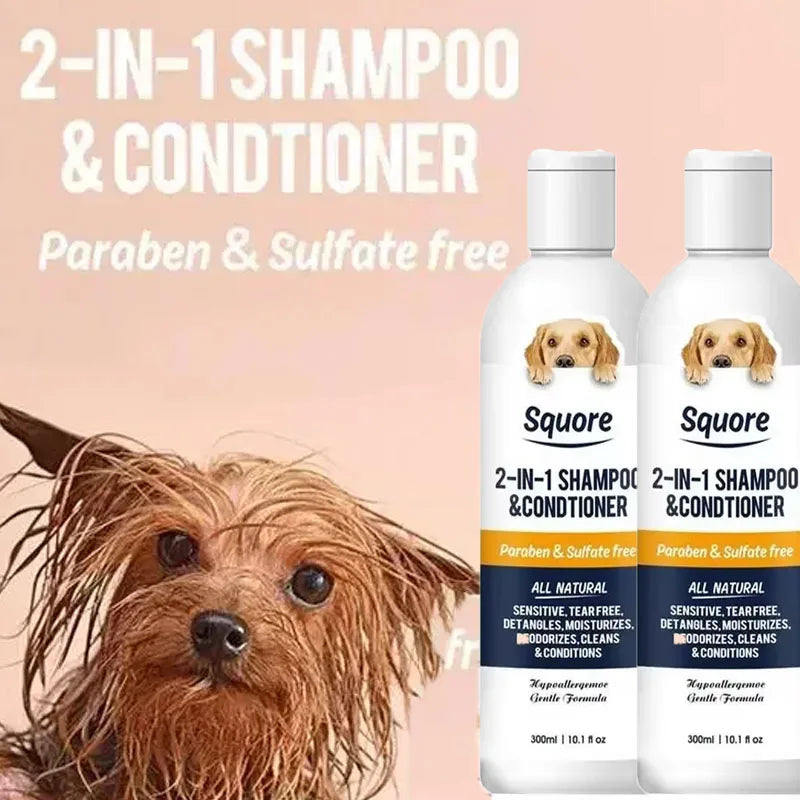 2-in-1 Gentle Pet Shampoo & Conditioner