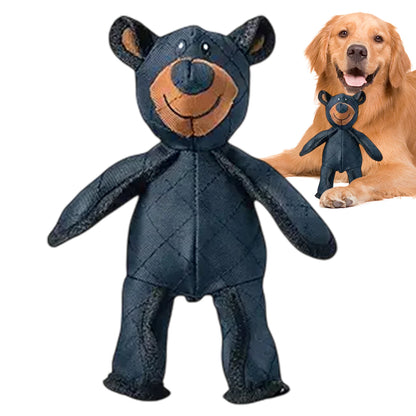 Plush Squeaky Bear Dog Toy
