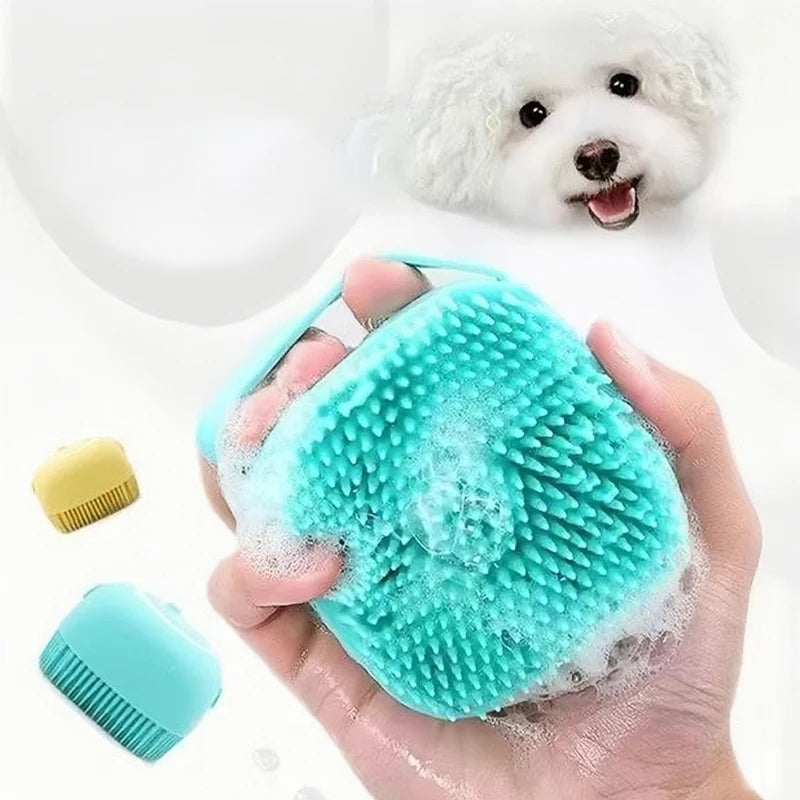 Soft Silicone Pet Bath Brush
