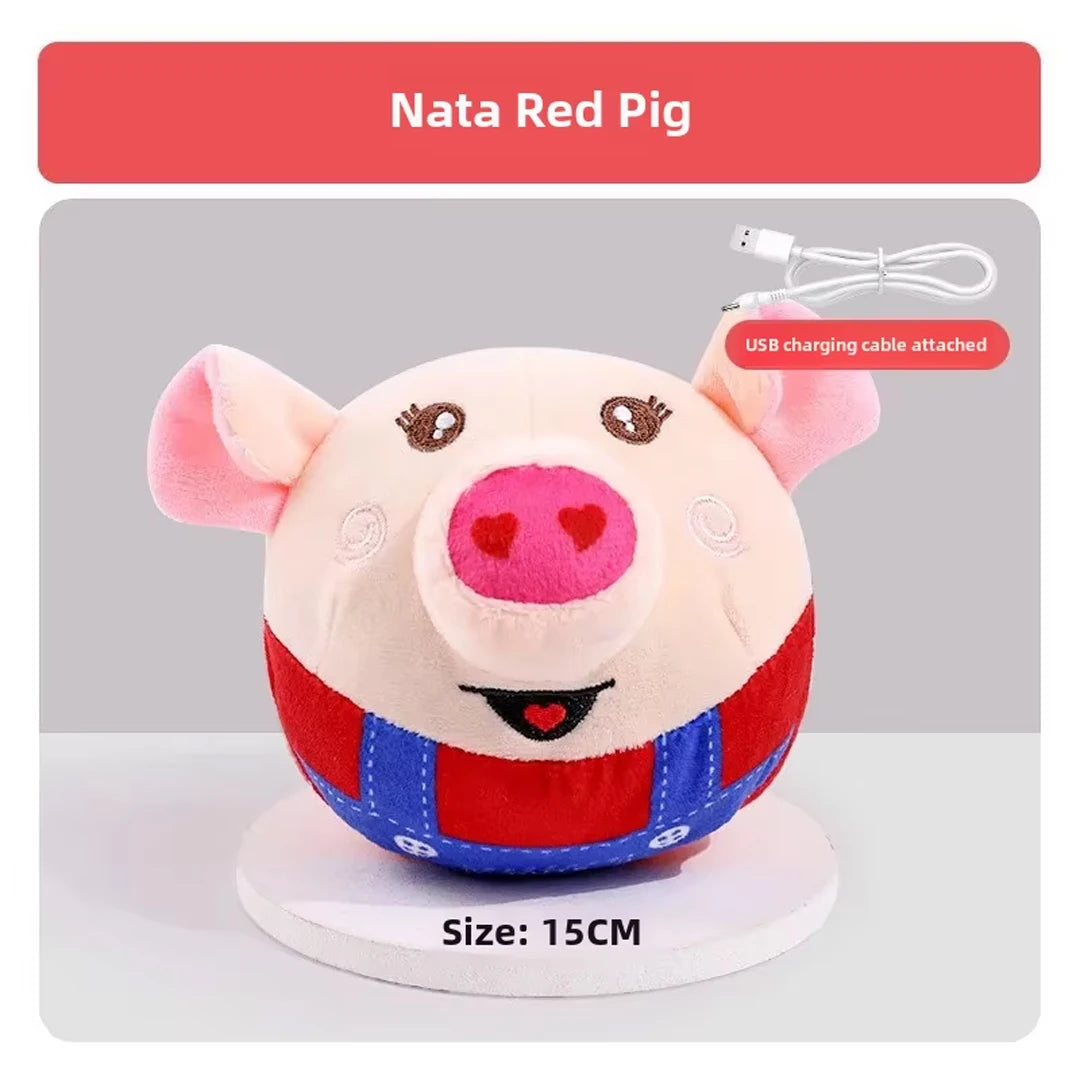 Rechargeable Interactive Plush Dog Toy