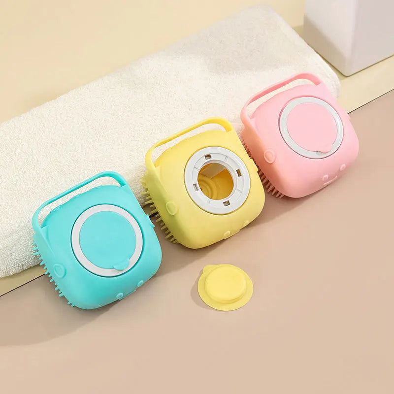 Soft Silicone Pet Bath Brush