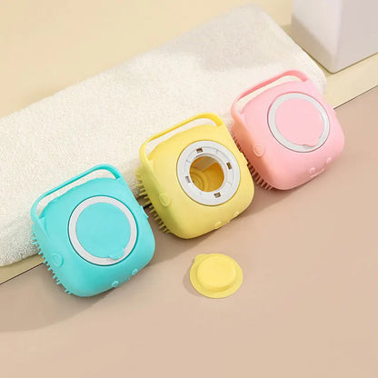 Soft Silicone Pet Bath Brush