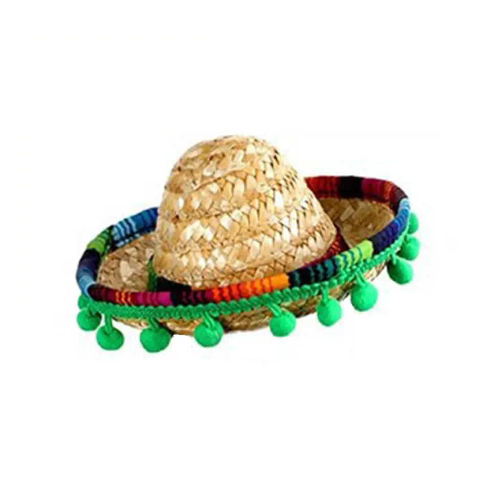 Mexico-Style Pet Sombrero Hat