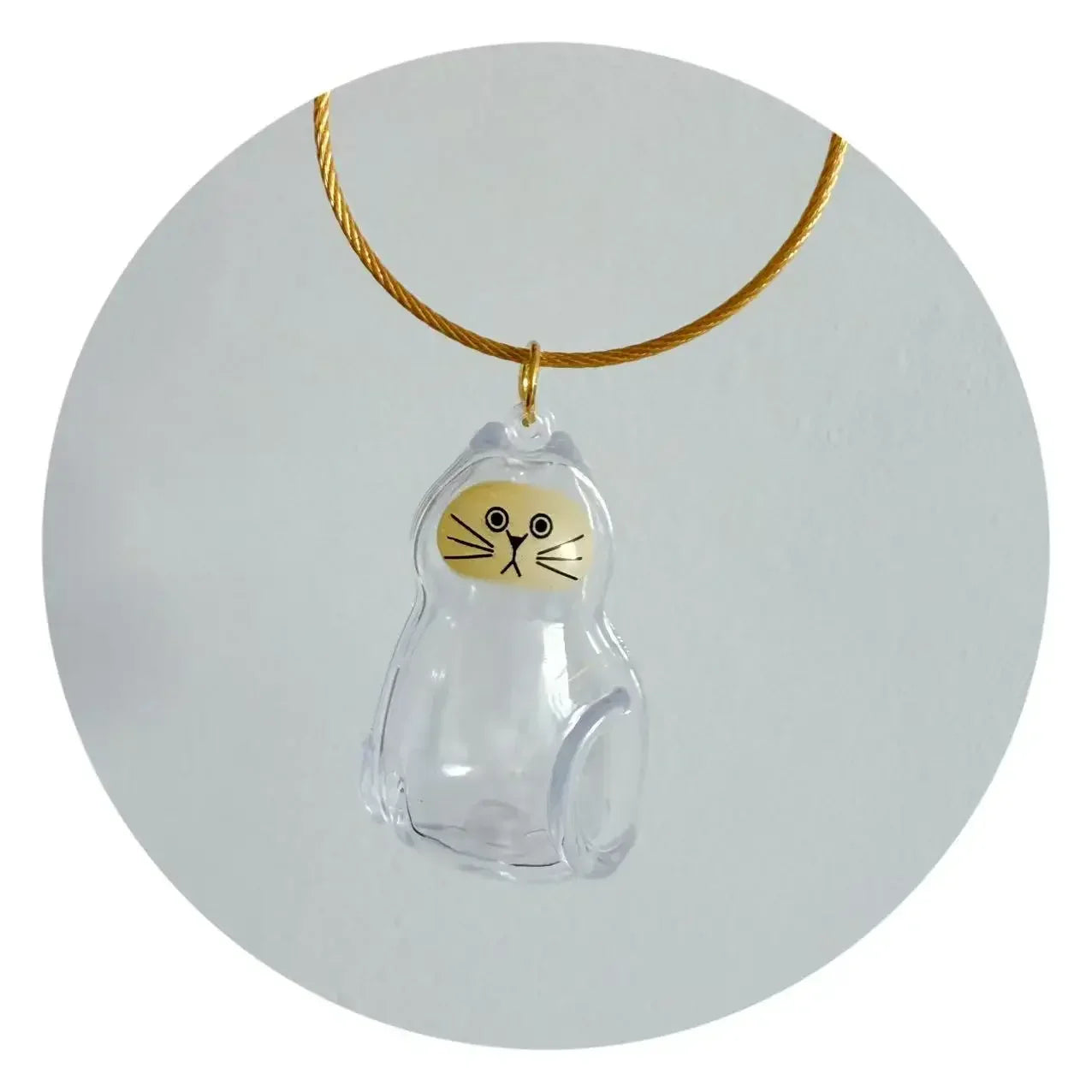 Pet Hair Memorial Keepsake Keychain
