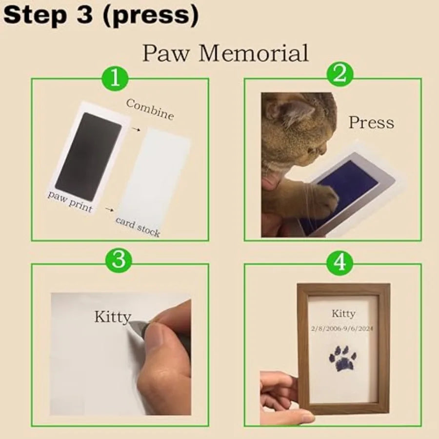 Handmade Pinewood Pet Memorial Casket Set