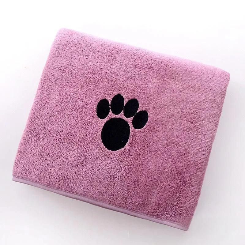 Soft Quick-Drying Dog & Cat Bath Towel