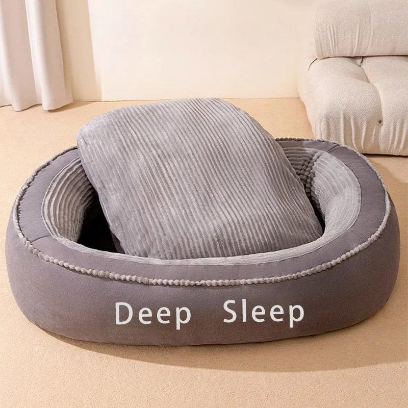 Washable Plush Dog & Cat Bed