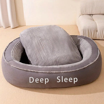 Washable Plush Dog & Cat Bed