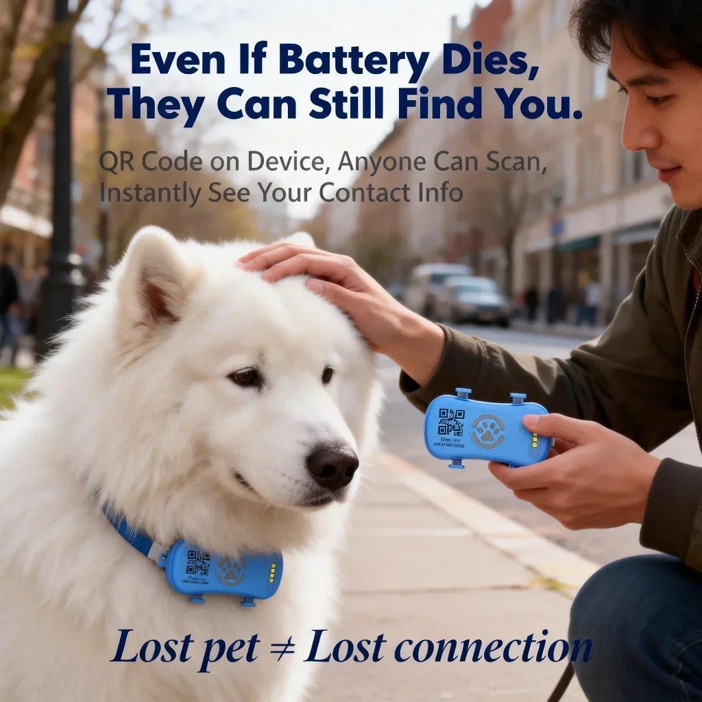 Unlimited GPS Pet Tracker Collar Device