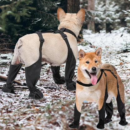 Dog Suspender Boots Paw Protectors