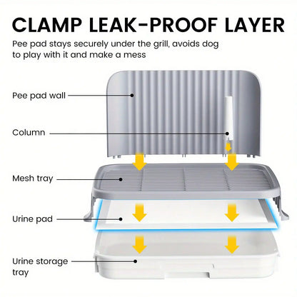 Leak-Proof Indoor Dog Potty Tray