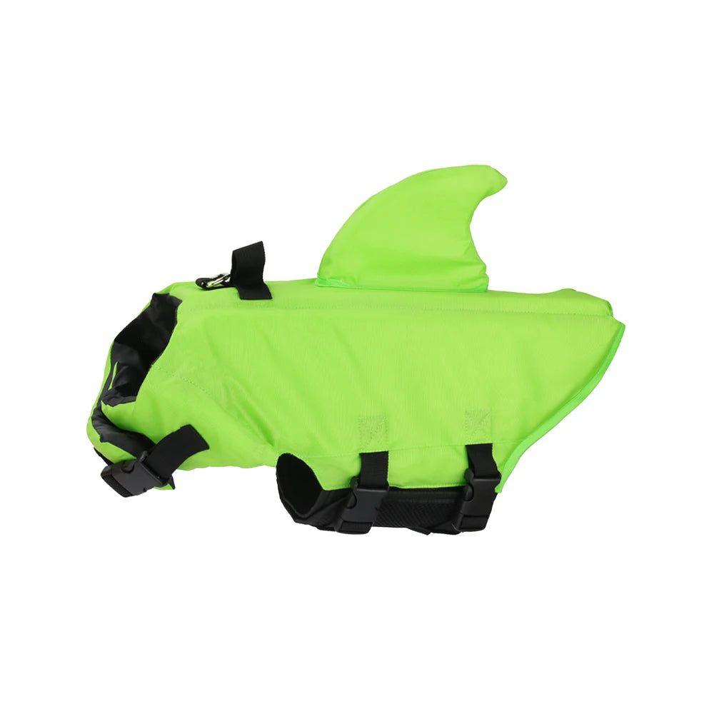 Shark Fin Dog Life Jacket for Swimming