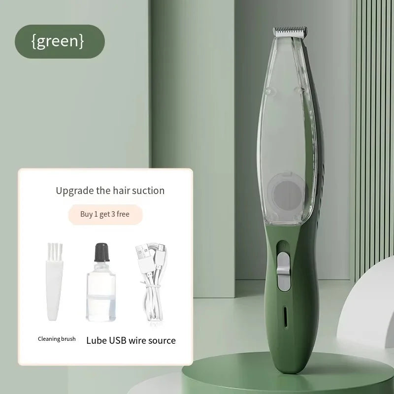 Low Noise Pet Paw Trimmer with Hair Suction