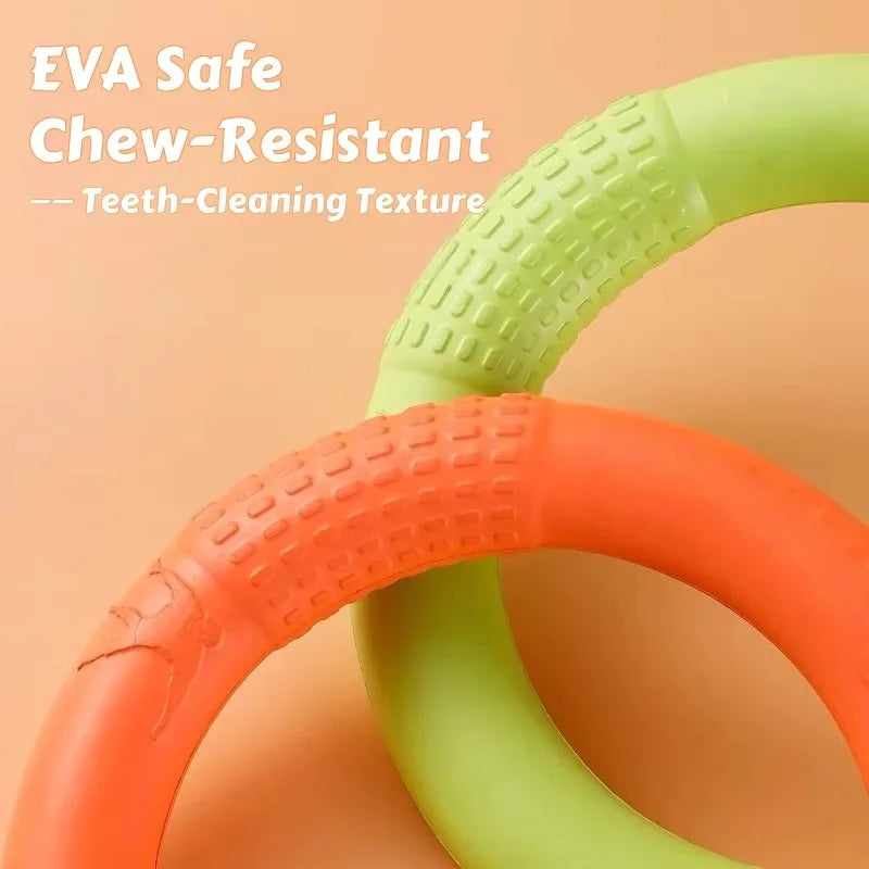 Floating Dog Tug Ring & Flying Disc