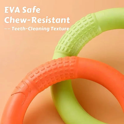 Floating Dog Tug Ring & Flying Disc
