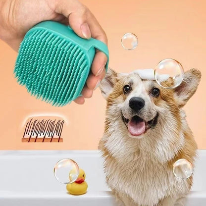 Soft Silicone Pet Bath Brush