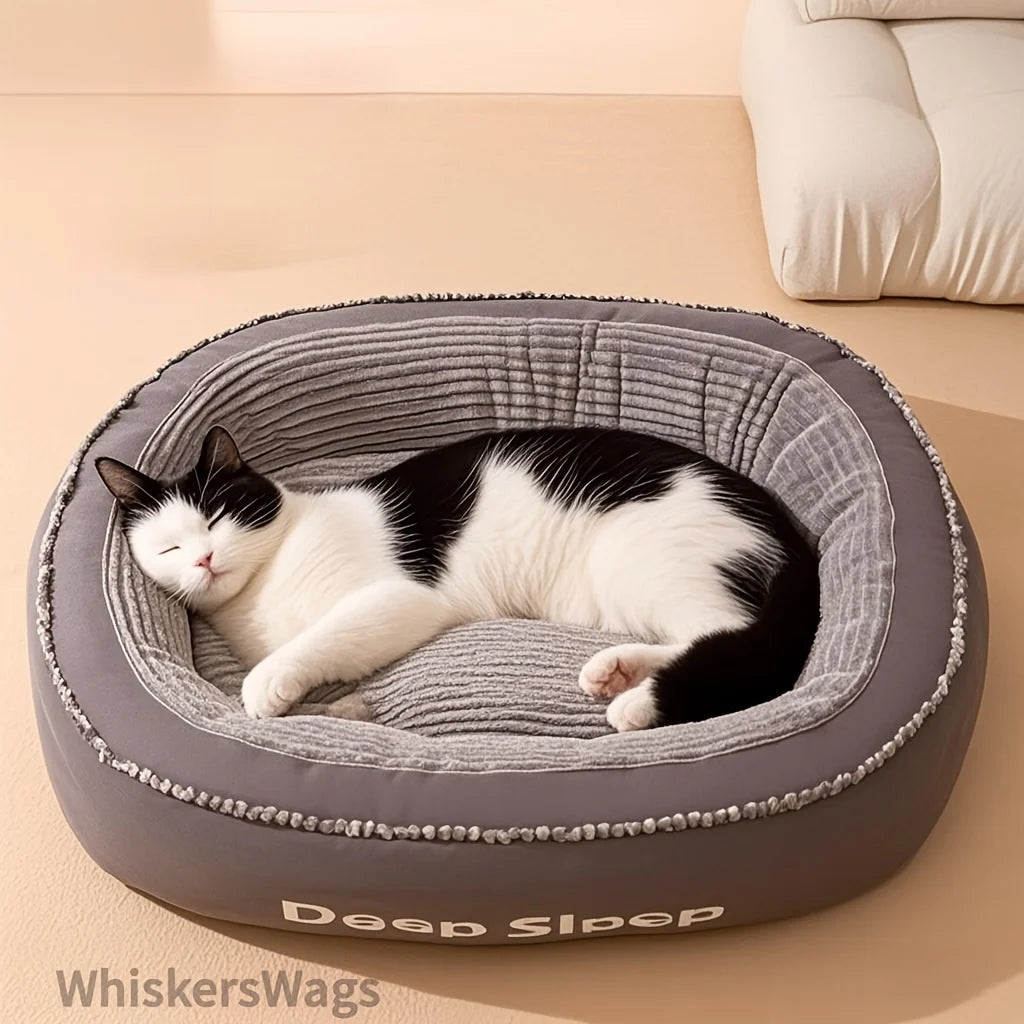 Washable Plush Dog & Cat Bed