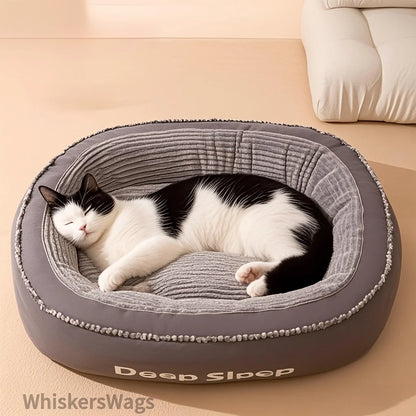 Washable Plush Dog & Cat Bed