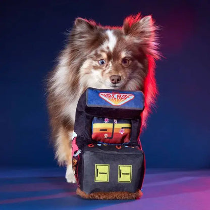 Arcade Crinkle Squeaker Plush Toy