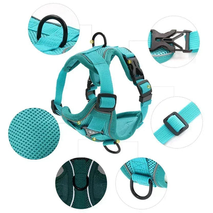 Reflective No-Pull Harness & Leash
