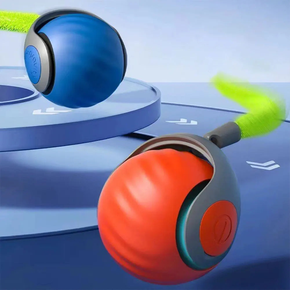 Automatic Moving Cat Toy Ball (USB Rechargeable)