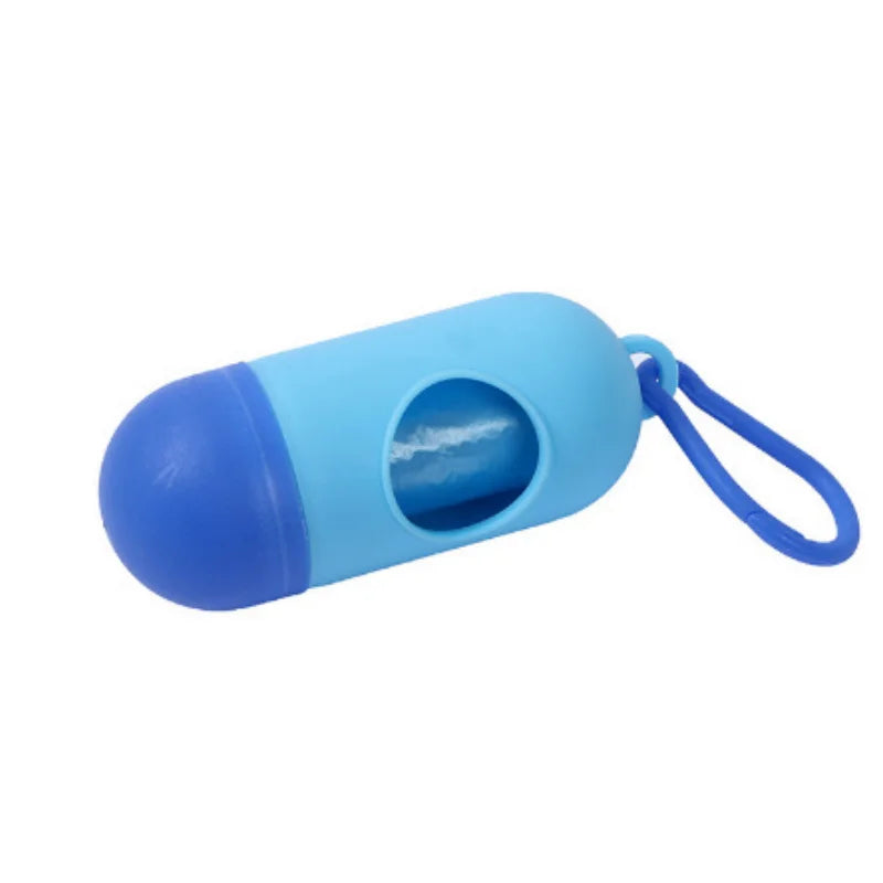 Portable Dog Waste Bag Dispenser with Bags