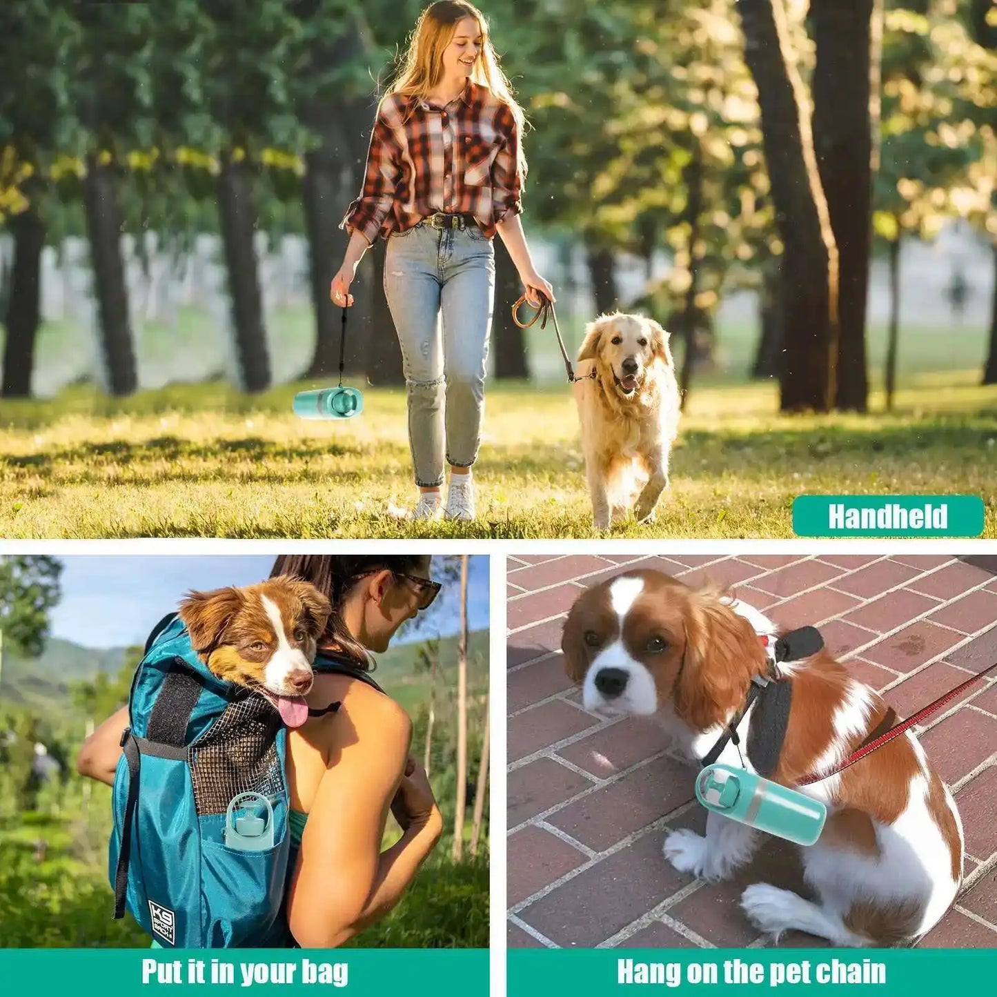 Dog Cleanup Scooper & Waste Bag Options