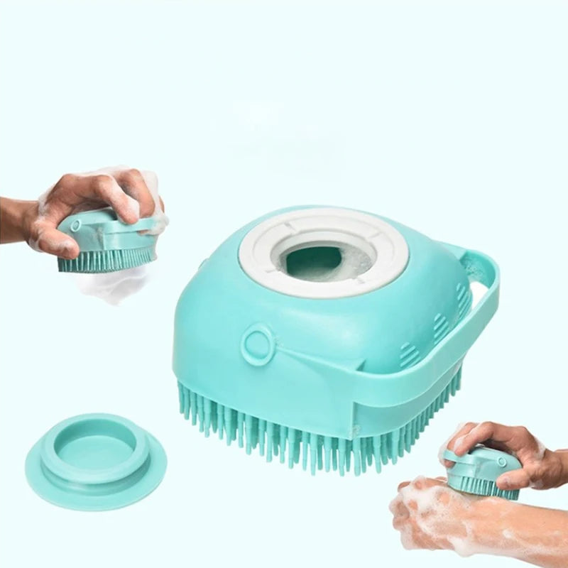 Soft Silicone Pet Bath Brush