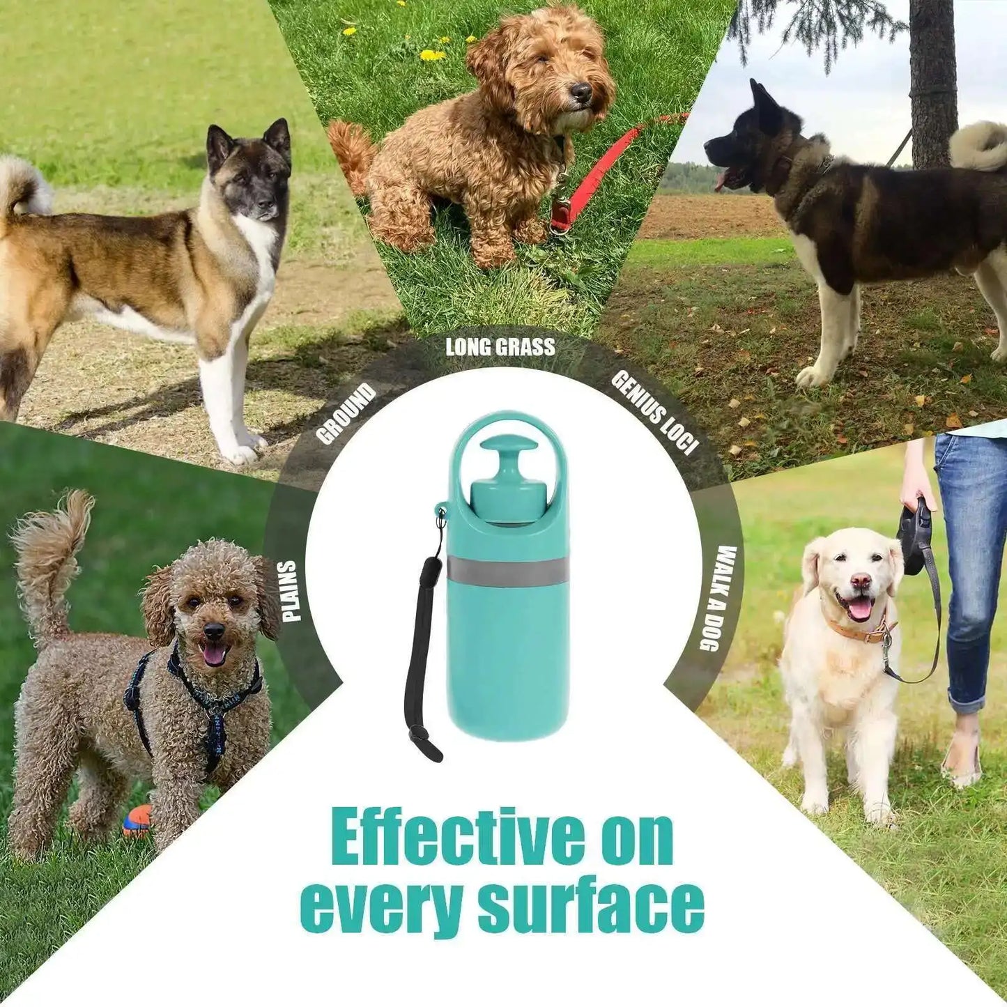 Dog Cleanup Scooper & Waste Bag Options