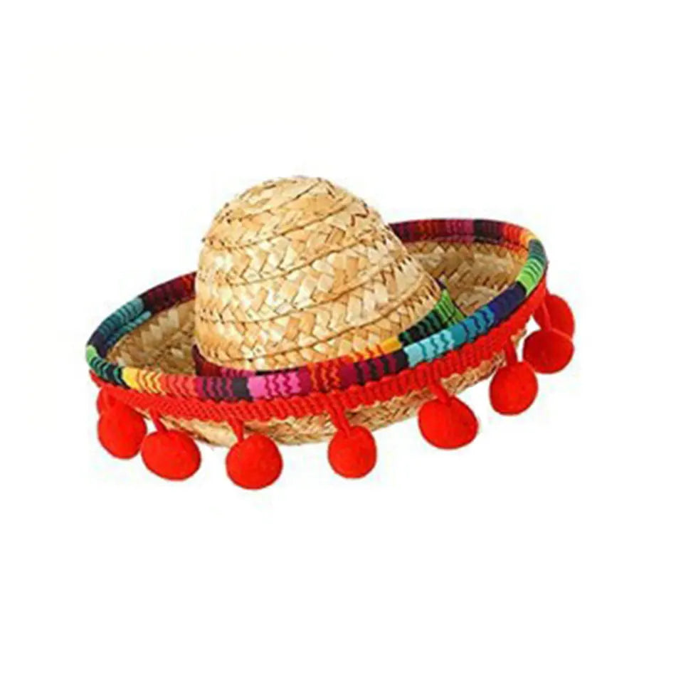 Mexico-Style Pet Sombrero Hat