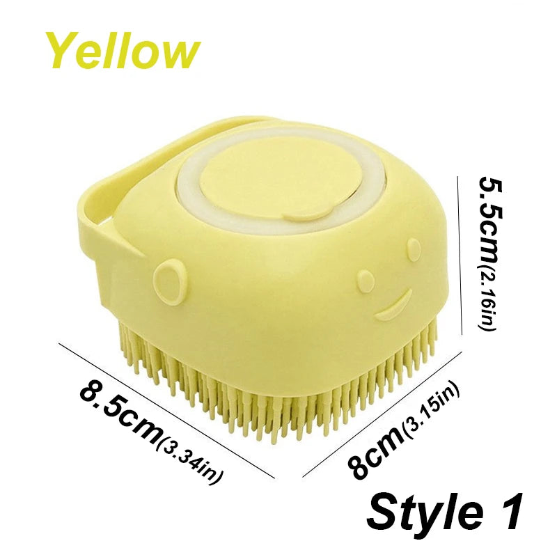 Soft Silicone Pet Bath Brush