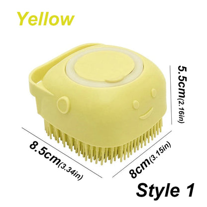 Soft Silicone Pet Bath Brush