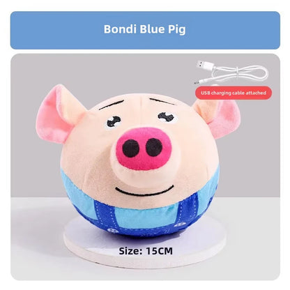 Rechargeable Interactive Plush Dog Toy