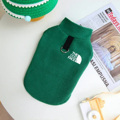 Cozy Fleece Dog Sweater Vest