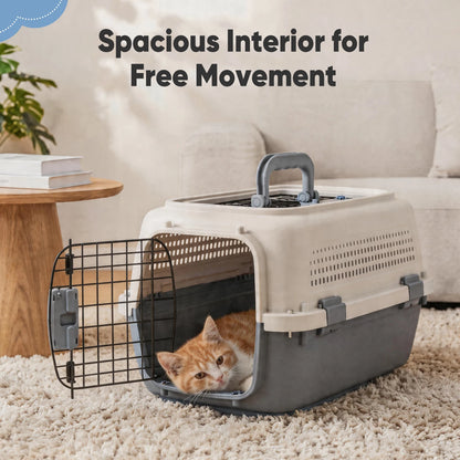 23-Inch Pet Carrier for Small Dogs & Cats